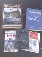 lot of 5 old and classic books ghost town + more
