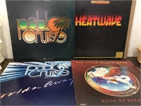 Lot of 4 Vintage 12" Vinyl Albums