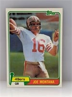 1981 Topps Joe Montana RC