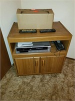 TV Stand with DVD Players (upstairs)