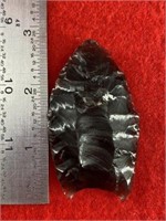 Obsidian Point    Indian Artifact Arrowhead