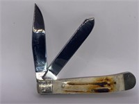 Frost cutlery, genuine bone, two blade trapper