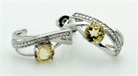 Canary Yellow Designer Earrings