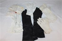Vintage Lot of Gloves and Linens