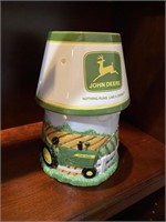 John Deere candle lamp