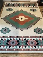 Southwestern style area rug