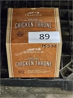 traeger roasting chicken throne