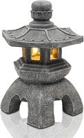 SOLAR GARDEN PAGODA ORNAMENT