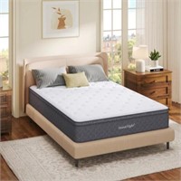 10'' Medium Hybrid Memory Foam Mattress - Queen