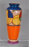 Clarice Cliff Fantasque "Melon/Picasso fruit" vase