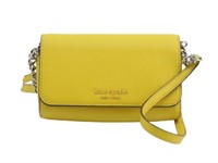 Kate Spade Yellow Leather Shoulder Bag