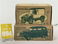 ERTL 1923 Chevy & 1946 Chevy Suburban Bank