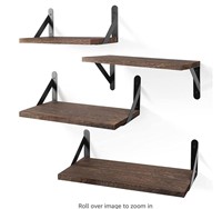 Klvied Floating Shelves Wall Mounted Set of 4