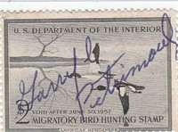 Department of the Interior Duck Hunting Stamp RW23