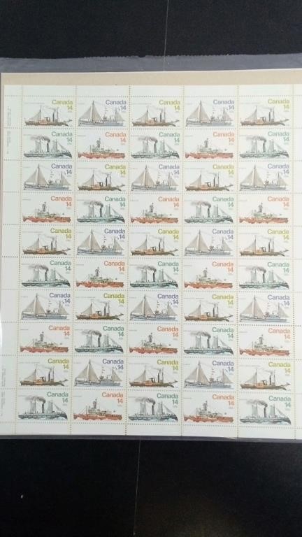 CANADIAN FULL SHEET - 14 cent