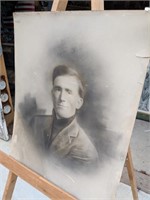 Old portrait photo probably late 1800's