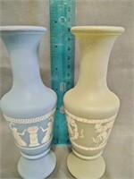 Pair of Glass Mini flower vases