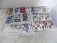 26 Sheets (Some Partial) Tim Hortons Hockey Cards