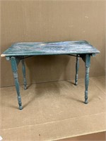 Antique Painted Folding Table