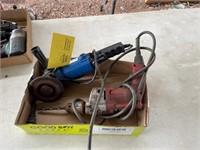 Angle Grinder, Milwaukee Drill