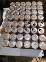 (7) 6 packs of Billy Beer& 6 empty cans