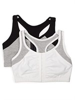 Fruit of the Loom Women's Front Close Racerback