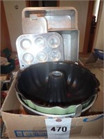 Angel Food Cake Pan, Bundt Pan, Muffin Tins,