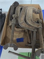 Box of c-clamps