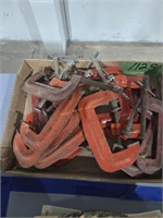 Box of c-clamps