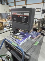 Craftsman 12-in bandsaw with extra blades