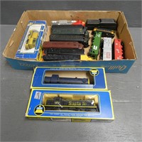 Nice Assorted Lot of Train Engines & Other Cars