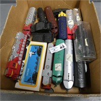 Nice Assorted Lot of Train Engines & Other Cars