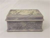 Small Gorgeous Incolay Stone Box