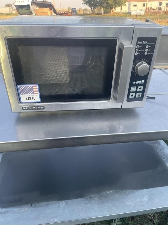 Menumaster commercial microwave