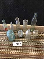 VINTAGE BOTTLES AND JARS