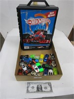 hotwheels cars with 48 hotwheel case