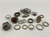 Costume ladies ring collection