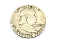 1949-S Franklin Half Dollar, US Coin