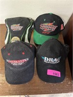 LOT OF 4 HATS