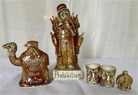 Schafer & Vader German Porcelain Decanters & Mugs