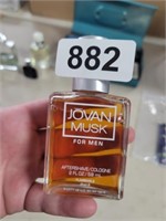 JOVAN MUSK AFTERSHAVE/ COLOGNE