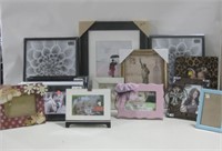 Assorted Picture Frames Largest 14"x 11"
