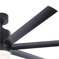 $230  Fanimation Blitz 56-in Black LED Ceiling Fan