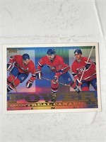 1991-Topps Montreal Canadiens Power Line card