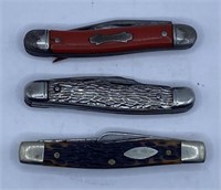 (V) Colonial 2 Blade Folding Pocket Knife