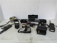 Vintage Cameras, Walkie Talkie, Video Recorders