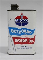AMOCO OUTBOARD MOTOR OIL CAN