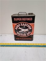 Vintage Aero eastern motor oil 2 gallon