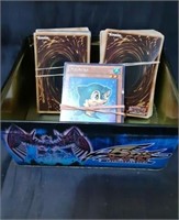 Tin of Konami Yu-Gu-Oh! Collector Cards seem to