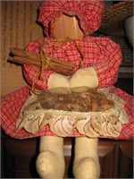 Country Potpourri Cloth Doll